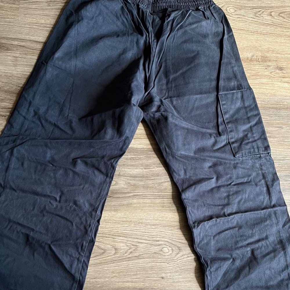 Yeezy Gap Balenciaga Sateen drawstring cargo pants